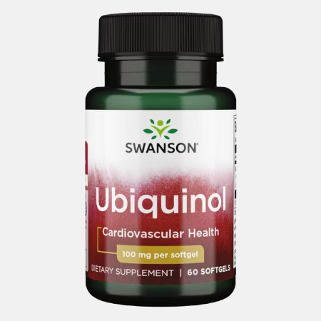 Ubiquinol 100 mg – 60 cápsulas – Swanson