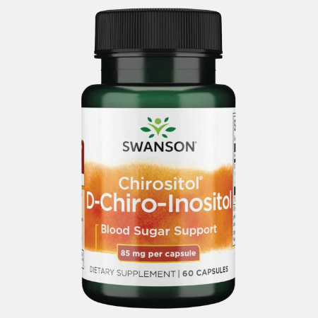 D-Chiro-Inositol – 60 cápsulas – Swanson