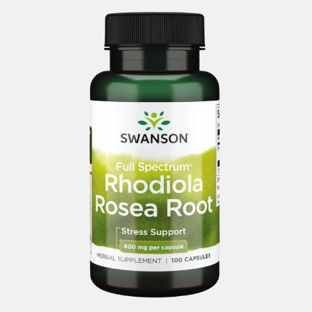 Full Spectrum Rhodiola Rosea Root 400 mg – 100 cápsulas – Swanson