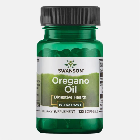 Oregano Oil 10:1 Extract – 120 cápsulas – Swanson