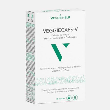 Veggiecaps-V – 45 cápsulas – VeggieHelp
