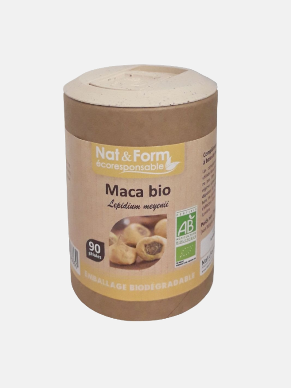 Maca do Peru BIO - 90 cápsulas - NAT&Form