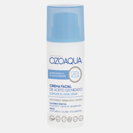 Crema Facial de Aceite Ozonizado – 50ml – OzoAqua