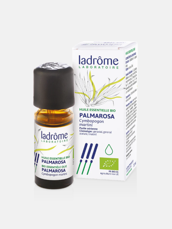 AE Palmarosa Cymbopogon martinni Bio - 10ml - Ladrôme