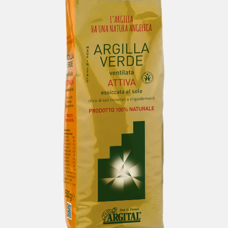 Arcilla Verde Ventilada Activa – 500g – Argital