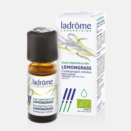 AE Lemongrass Cymbopogon citratus Bio – 10ml – Ladrôme