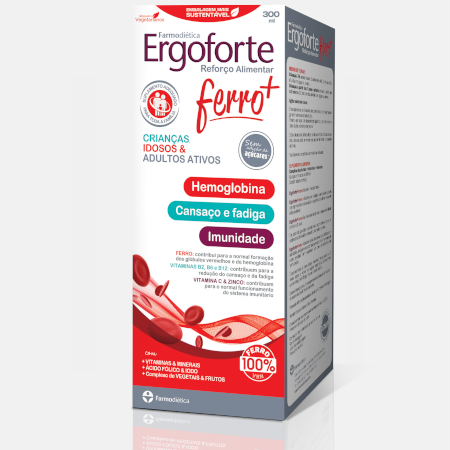 ErgoForte Ferro+ – 300 mL – Farmodiética