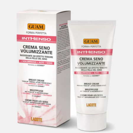 Inthenso GUAM Crema para senos Push Up + Efecto Tensor – 150ml