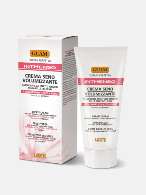 Inthenso GUAM Crema para senos Push Up + Efecto Tensor - 150ml