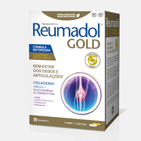 Reumadol Gold – 30 comprimidos + 30 cápsulas – Farmodiética