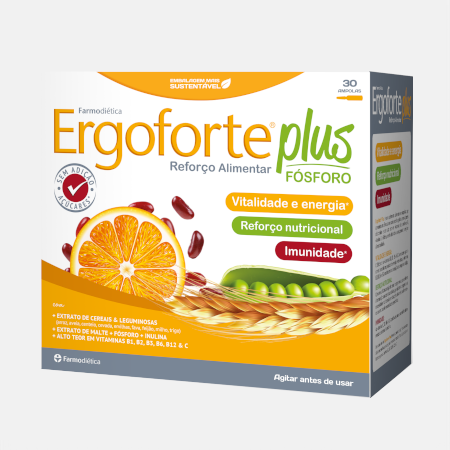 Ergoforte Plus – 30 ampollas – Farmodiética