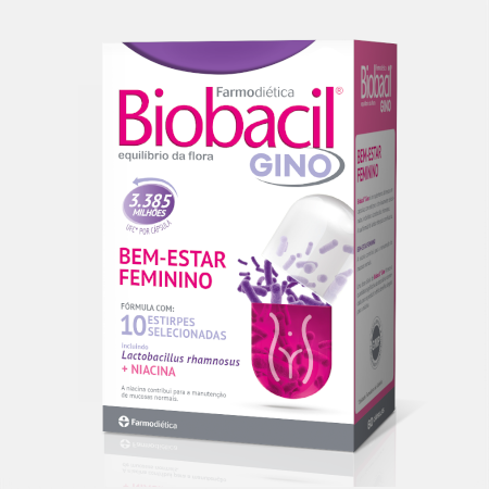Biobacil Gino – 60 cápsulas – Farmodiética