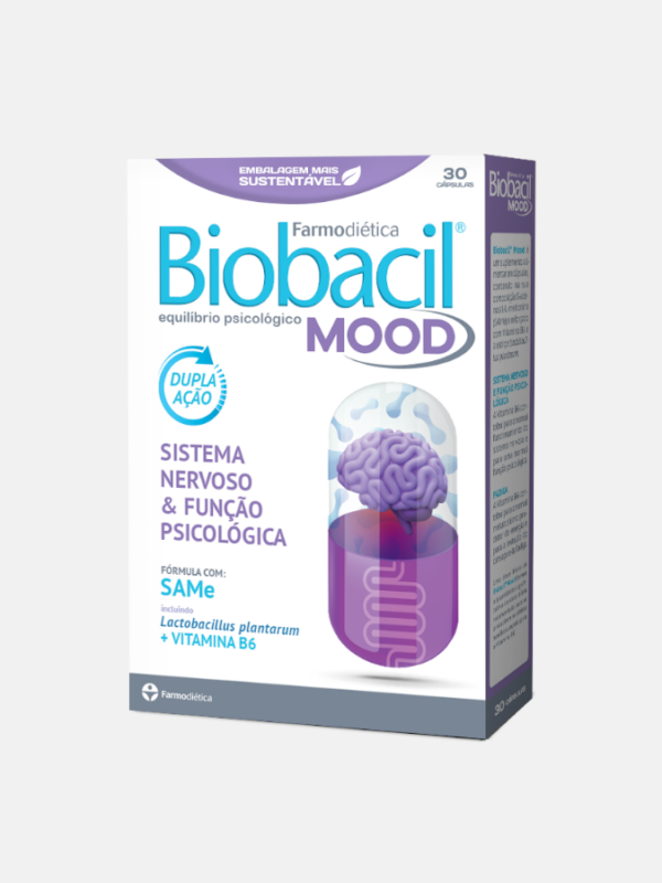 Biobacil Mood - 30 cápsulas - Farmodiética