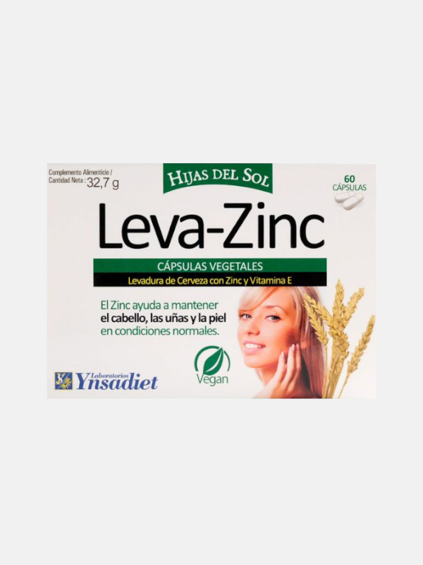 LevaZinc - 60 cápsulas - Ynsadiet