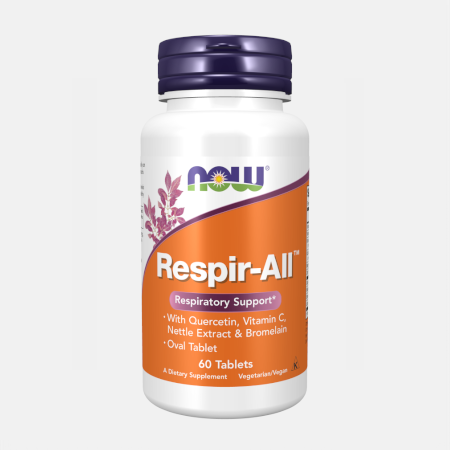Respir-All – 60 comprimidos – Now