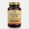 Vitamina C 500mg - 100 cápsulas - Solgar