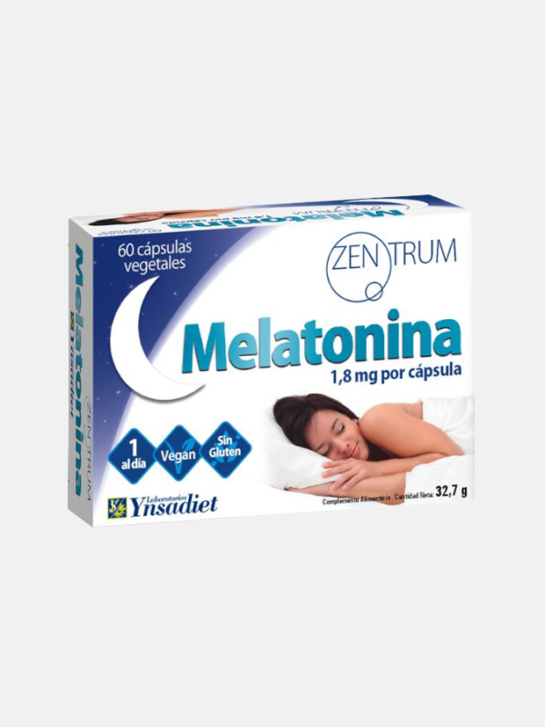 Melatonina - 60 cápsulas - Zentrum