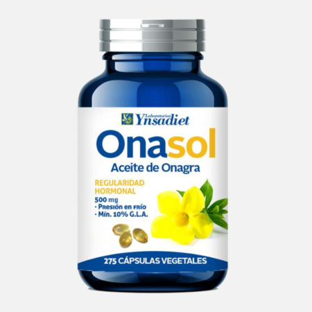 Onasol Aceite de Onagra – 275 cápsulas – Ynsadiet