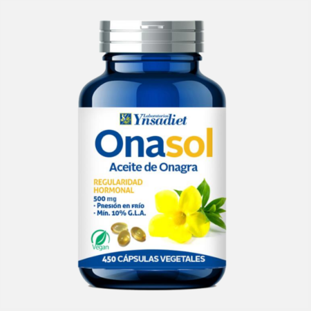 Onasol Aceite de Onagra – 450 cápsulas – Ynsadiet