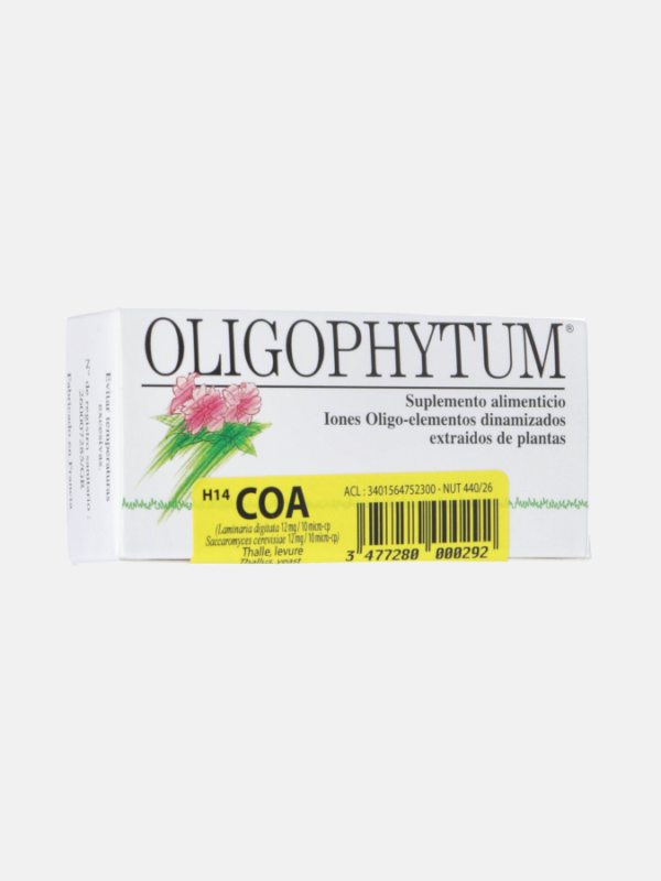 Oligophytum H14 Cobre Oro Plata - 100 comprimidos - Holistica