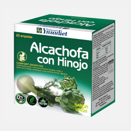 Alcachofa con Hinojo – 20 ampollas – Ynsadiet