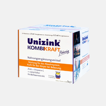 Unizink KombiKraft – 25 viales – KVP