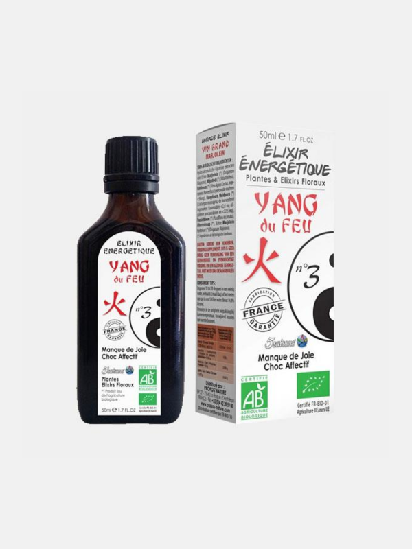 Elixir 3 Yang del Fuego Angélica - 50ml - 5 Saisons