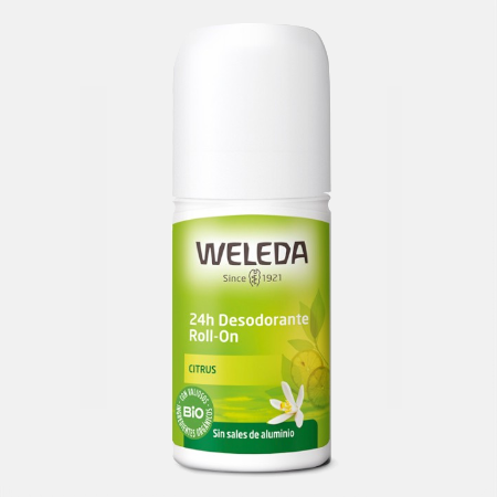 Desodorante Roll-On 24h de Citrus – 50ml – Weleda