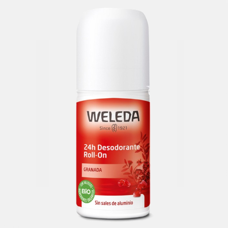 Desodorante Roll-On 24h de Granada – 50ml – Weleda