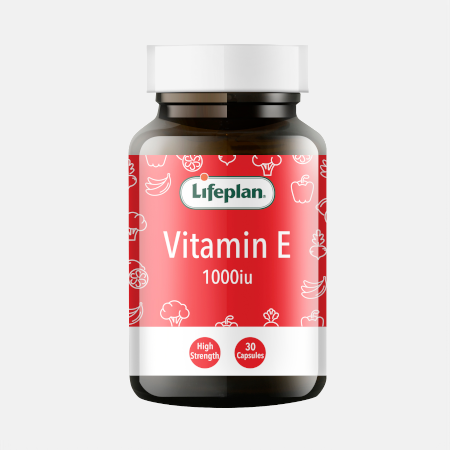 Vitamin E 1000iu – 30 cápsulas – Lifeplan