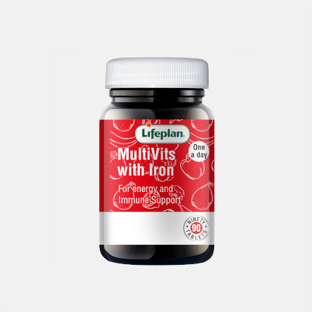 MultiVits with Iron – 90 comprimidos – LifePlan