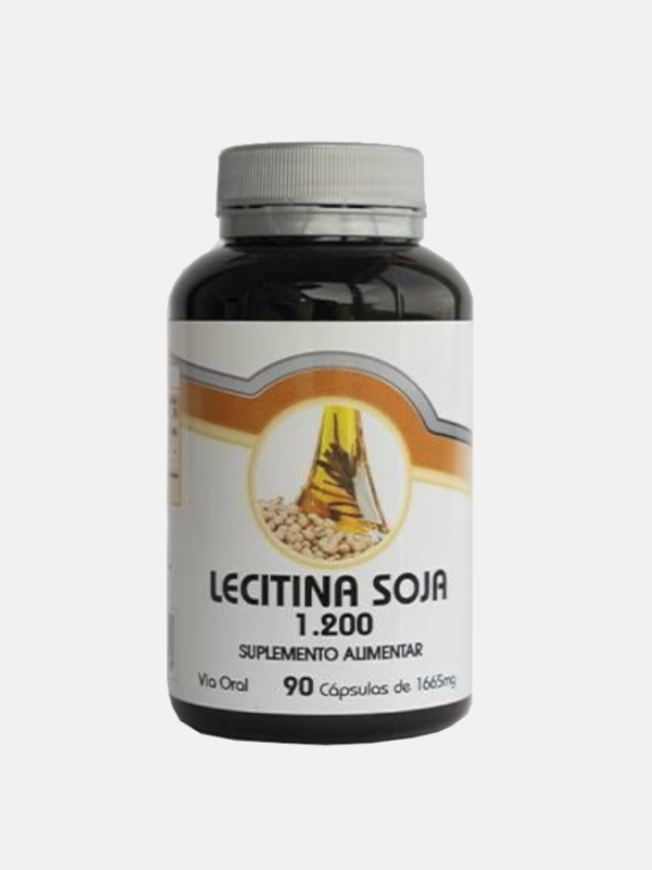 Lecitina de Soja 1200mg + Vit. E - 90 cápsulas - DaliPharma