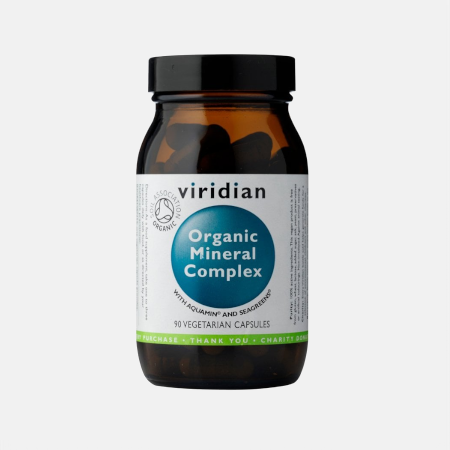 Organic Mineral Complex – 90 cápsulas – Viridian