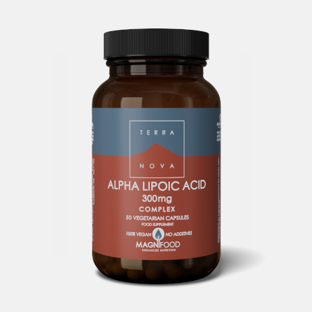 Alpha Lipoic Acid 300mg Complex – 50 cápsulas – Terra Nova