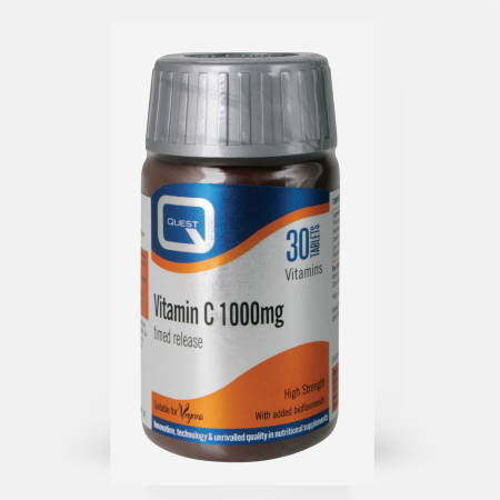 Vitamin C 1000 mg – 30 comprimidos – Quest Excellence