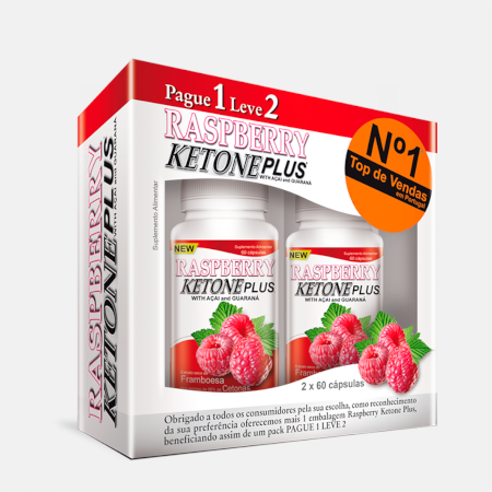 Raspberry Ketone Plus Paga 1 Toma 2 – 60 60 cápsulas – Fharmonat