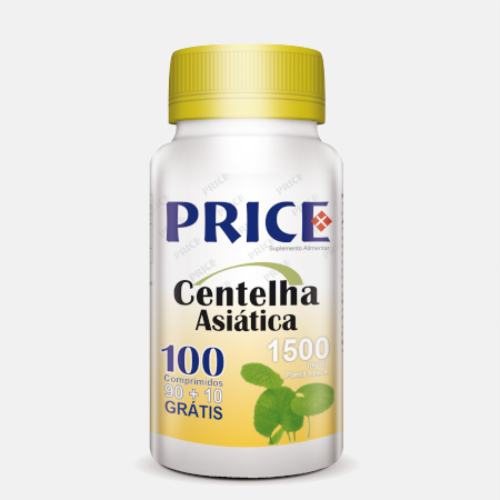 Price Centella Asiática 1500mg – 100 comprimidos – Fharmonat