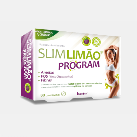 SlimLimão Program – 60 comprimidos – Fharmonat