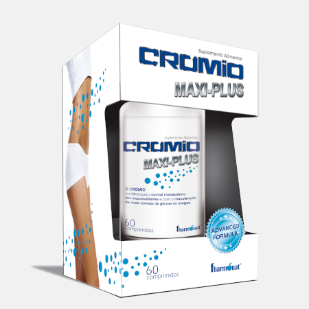 Cromo MaxiPlus – 60 comprimidos – Fharmonat