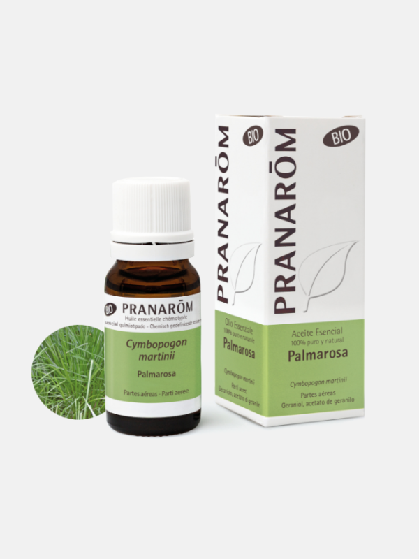 AE Palmarosa Cymbopogon martinii BIO - 10ml - Pranarom