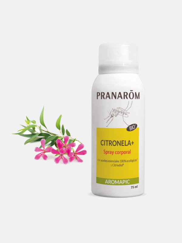 AROMAPIC Spray corporal Citronela + - 75ml - Pranarom