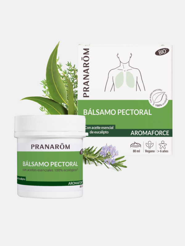 AROMAFORCE Bálsamo pectoral BIO - 80ml - Pranarom