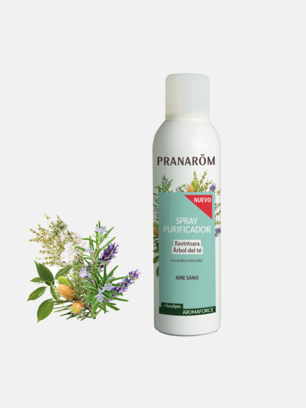 AROMAFORCE Spray Purificador Ravintsara Tea Tree BIO- 150ml - Pranarom