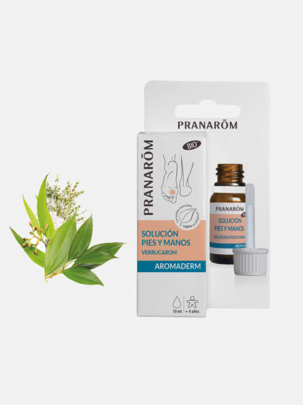 AROMADERM Verrucarom Solución pies y manos BIO - 10ml - Pranarom