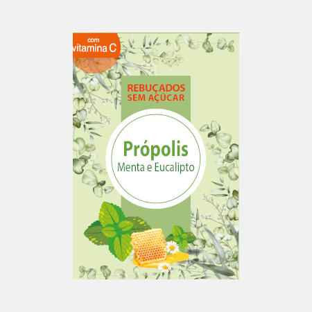 Propóleo Caramelos menta y eucalipto – 75g – 2M Pharma