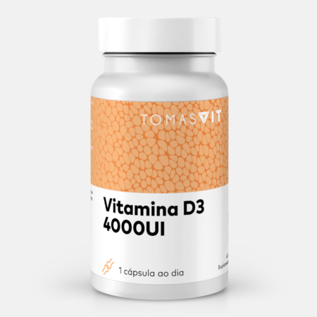 Vitamina D3 4000 UI – 60 cápsulas – TomasVit