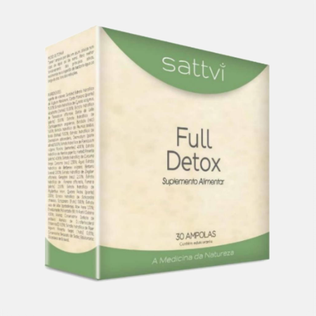 Full Detox – 30 ampollas – Sattvi