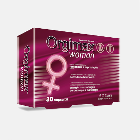 Orgimax Woman – 30 cápsulas – Fharmonat