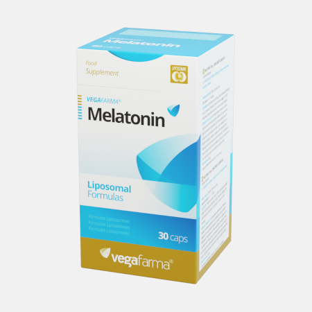 Melatonina 1,9mg Liposomal – 30 cápsulas – Vegafarma