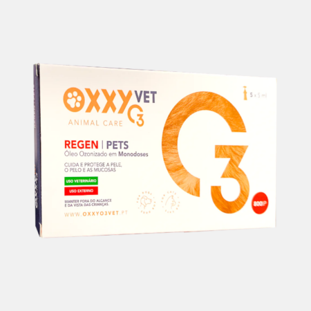 OxxyO3 VET Regen Pets – 5 x 5ml